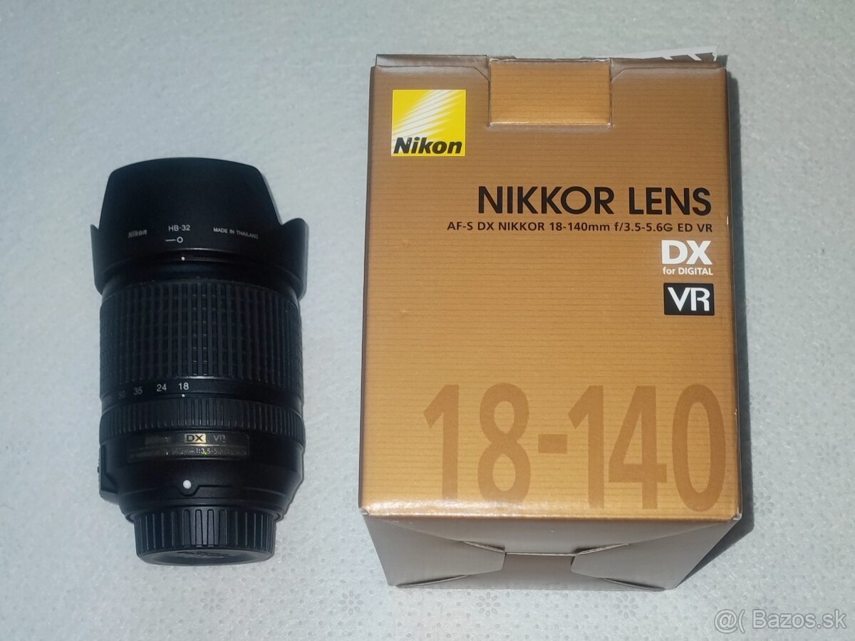 Nikon AF-S DX Nikkor 18-140mm f/3,5-5,6G ED VR