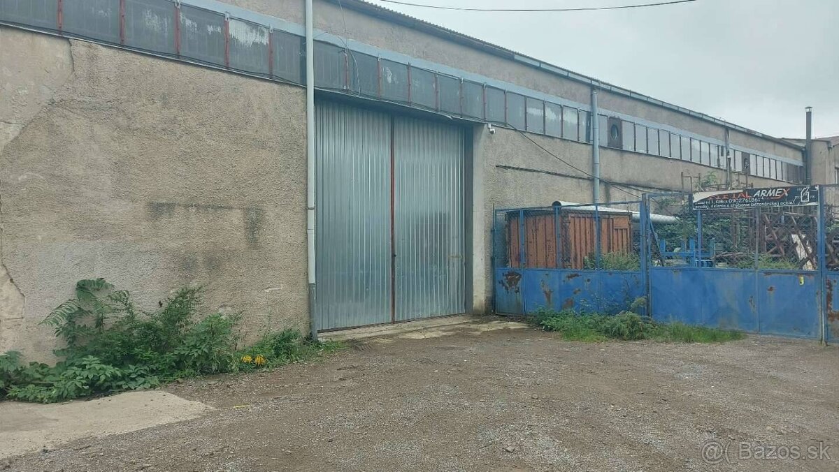 RealityKolesár prenajíma sklad 400 m2 areál Dávid nad Jazero