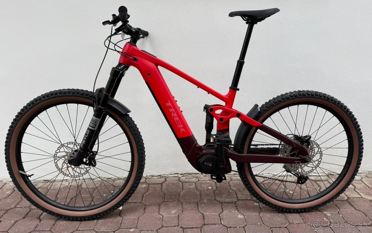 Celoodpružený elektro bicykel Trek Rail 5 veľ. L