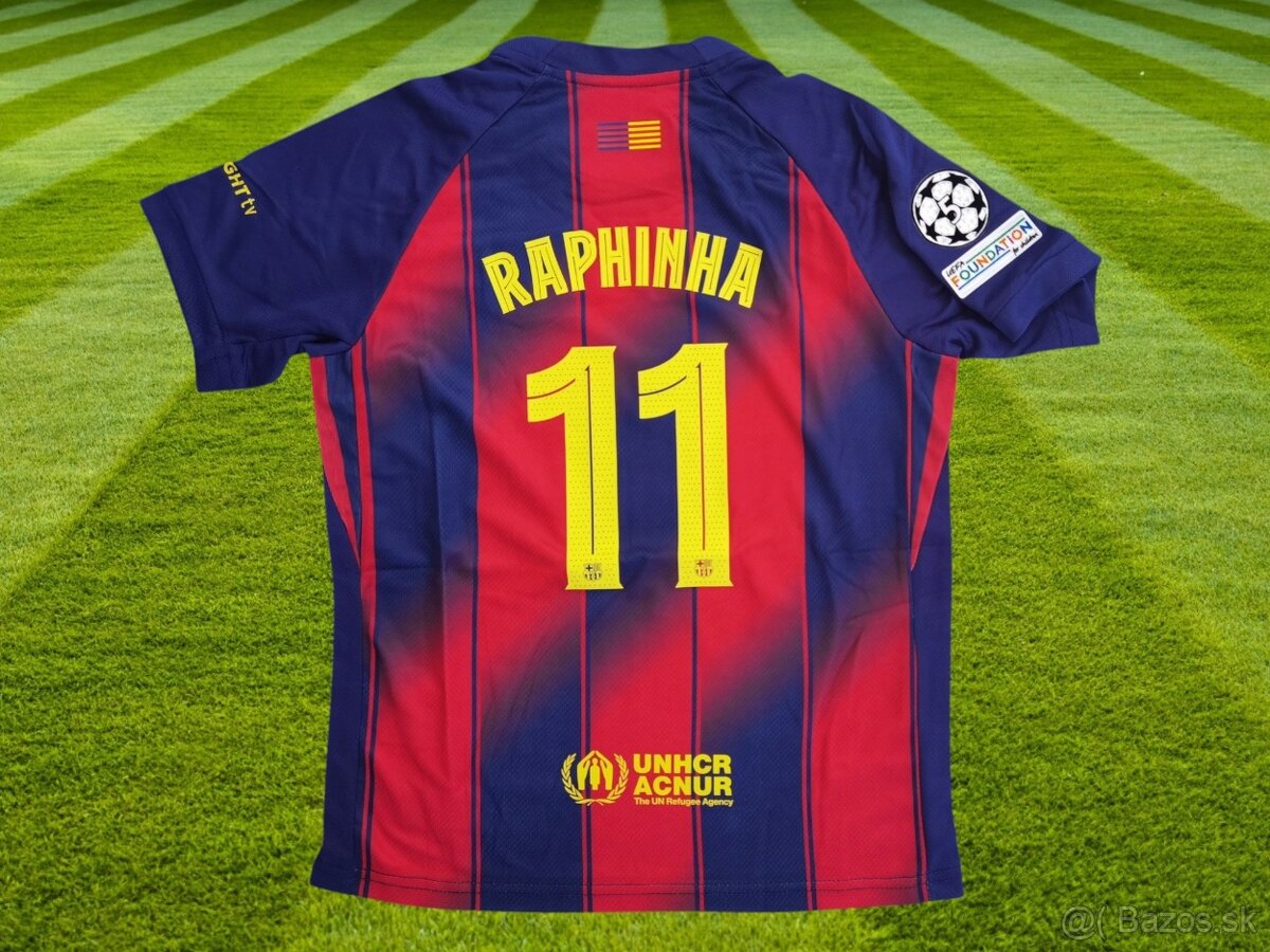 detský dres Raphinha #11 FC Barcelona 25/26 -