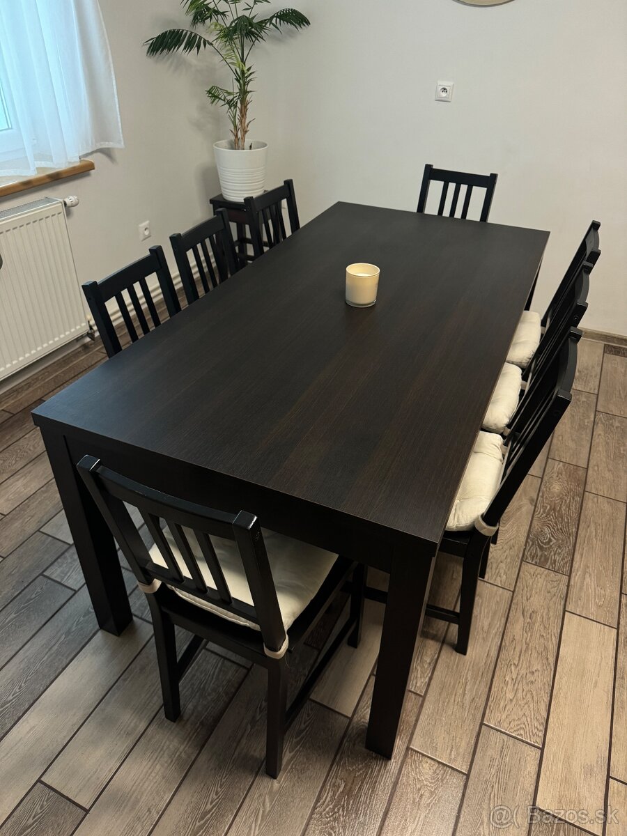 Jedalensky stôl, stoličky