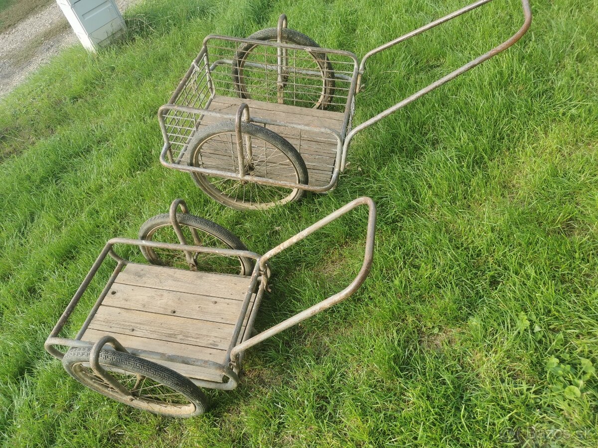 Predám staré robustné káričky