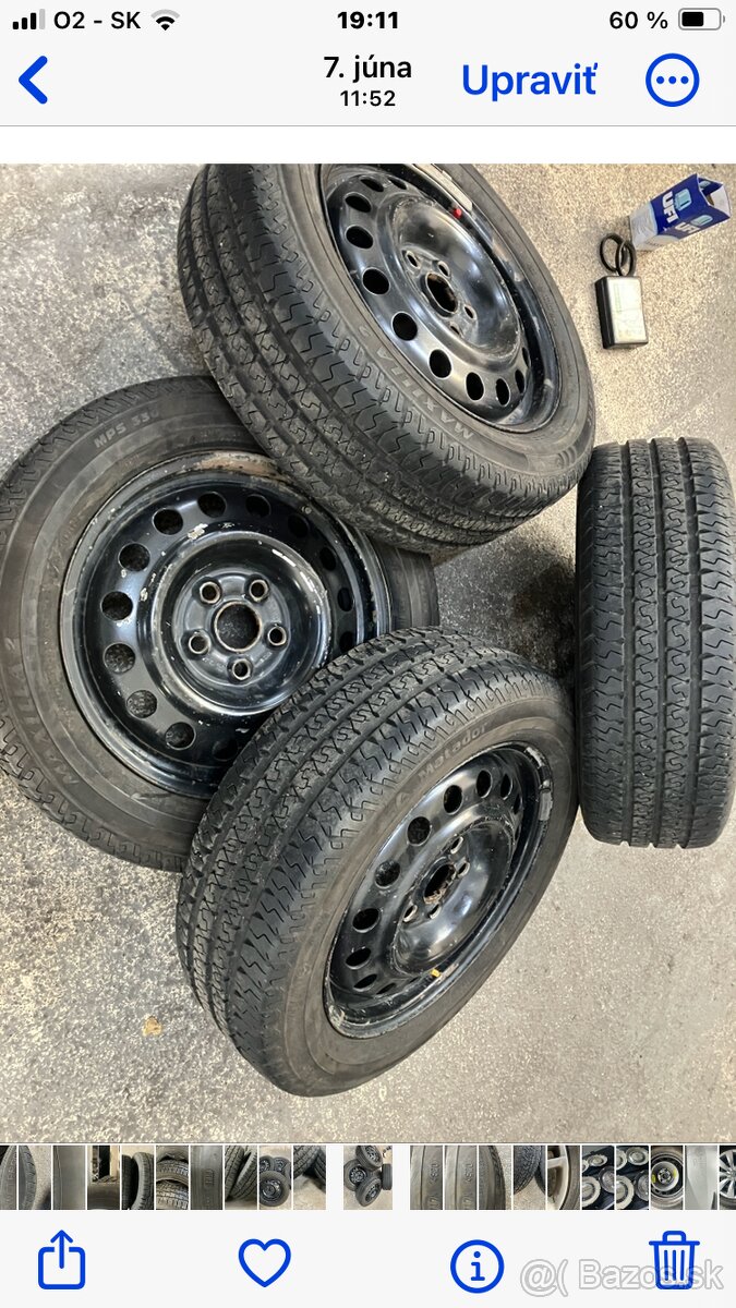 5x112 r16 195/60 r16 c SAG