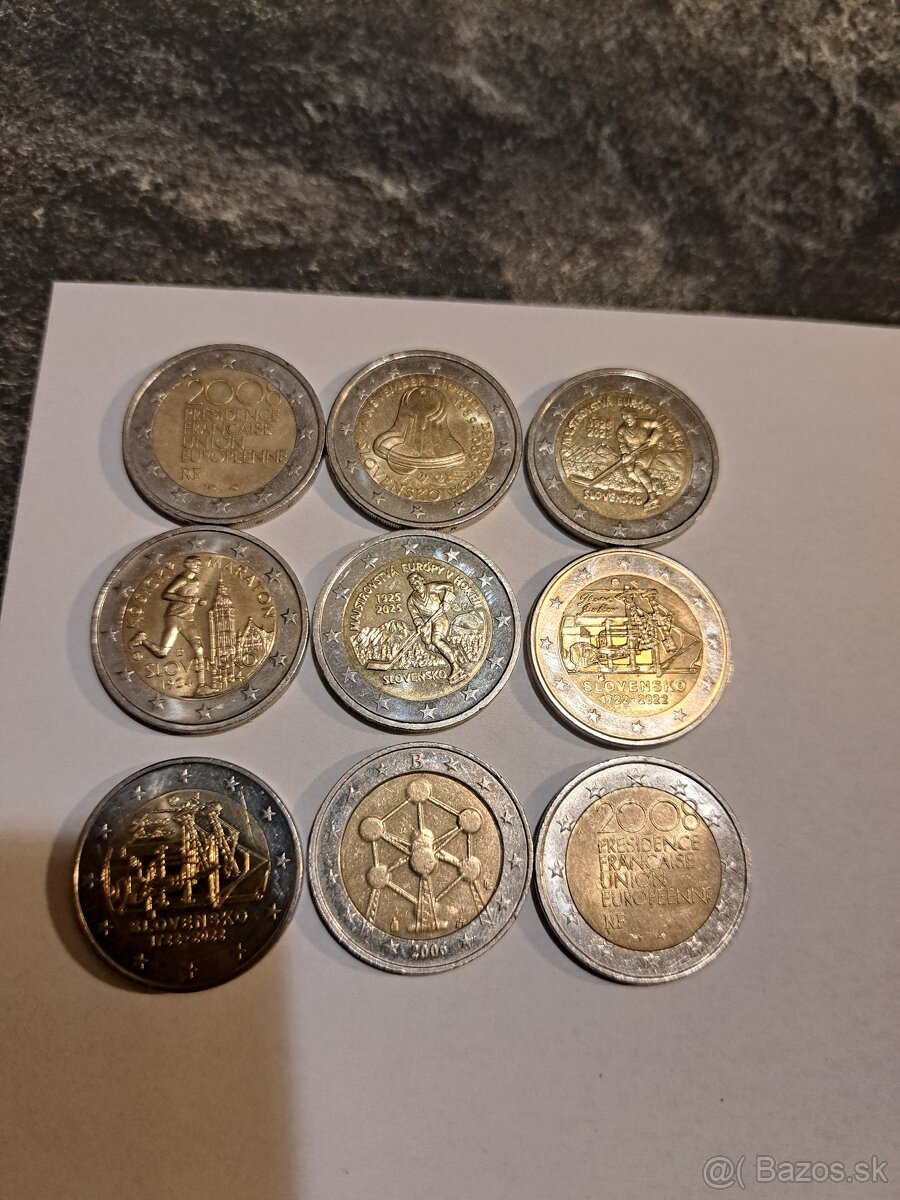 Predam zbierku 2e minci