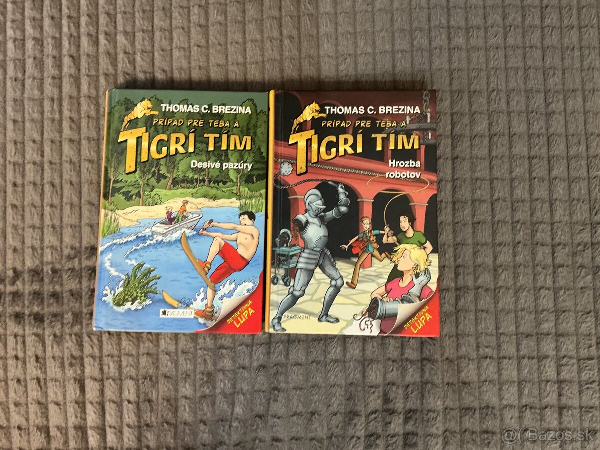 TIGRÍ TÍM (2 knihy) Thomas Brezina