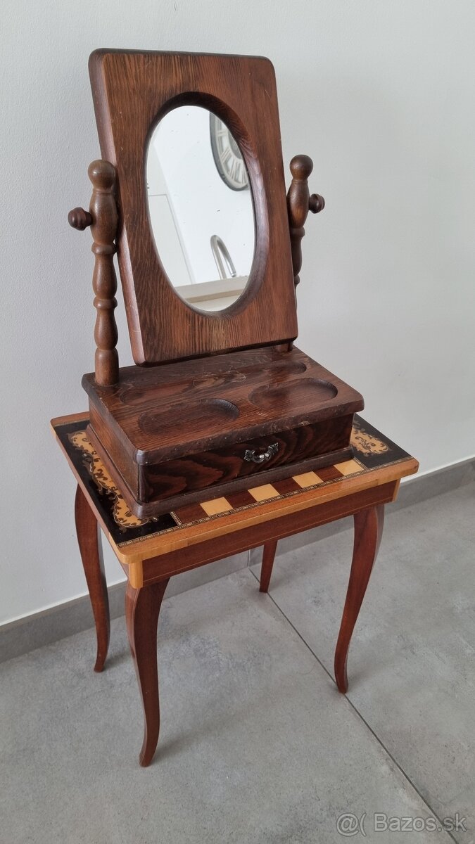 Zrkadlo  + Stolik