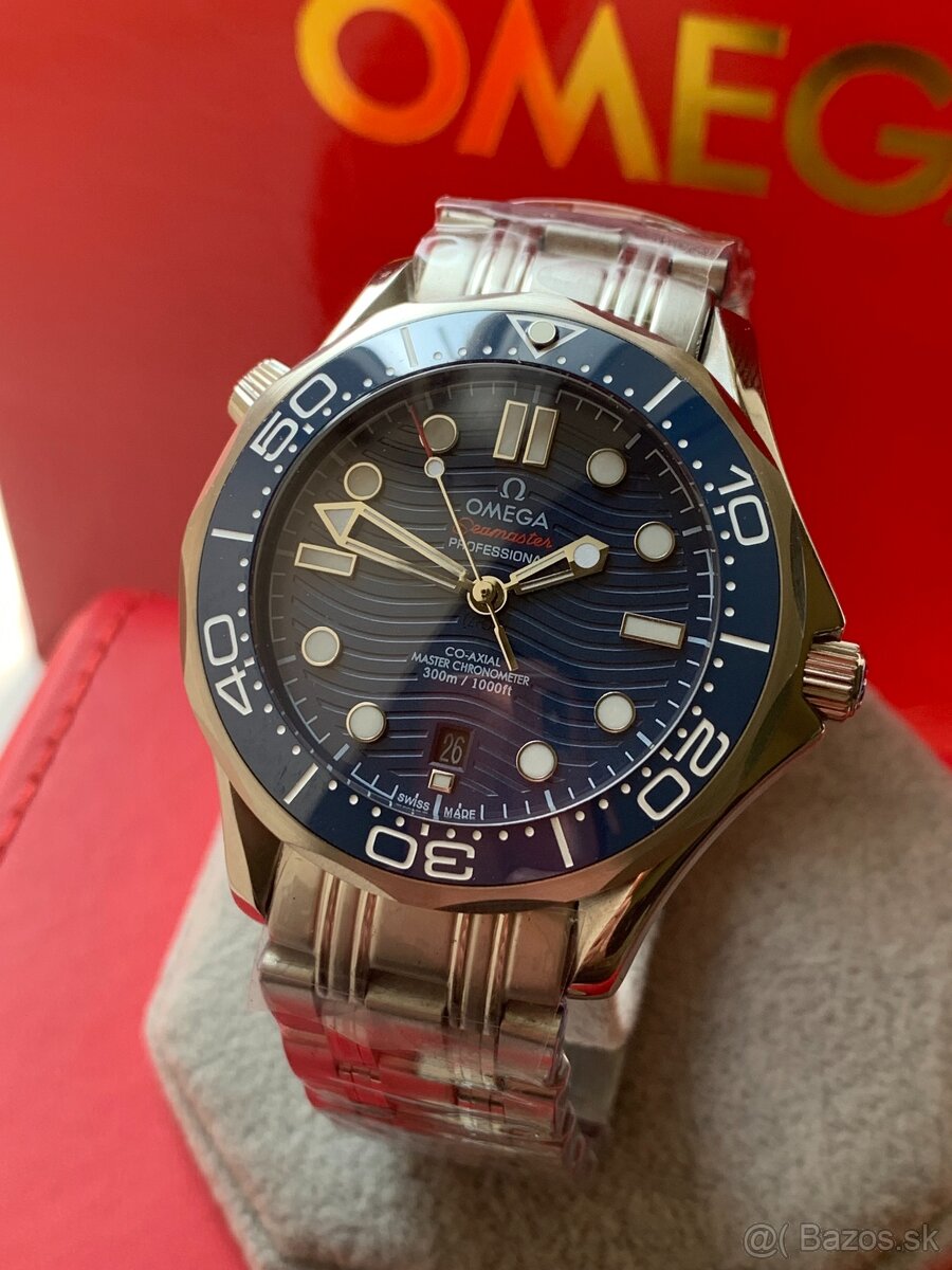 Omega Seamaster Diver, Nové, 42mm, Modré