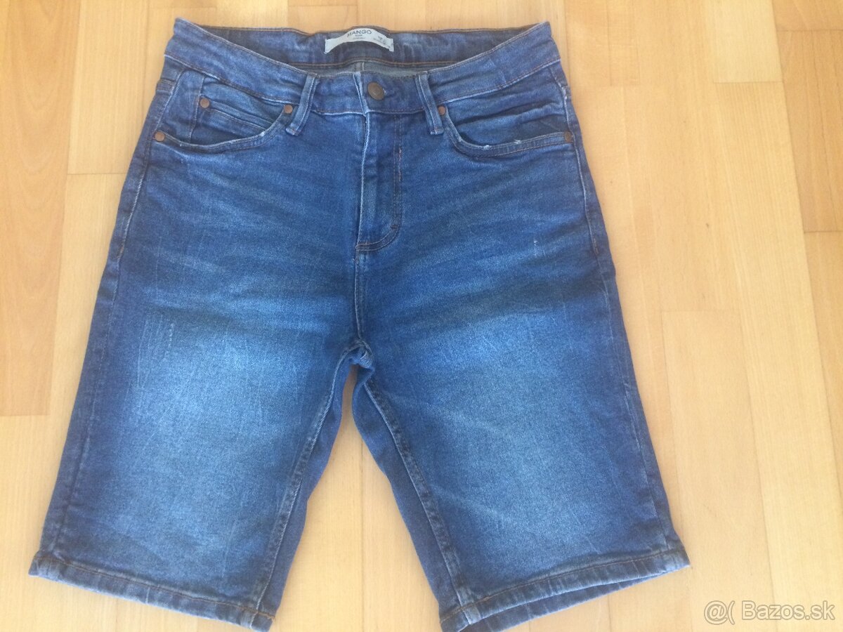 Chlapčenské Džínsové šortky"MANGO", Úplne nové