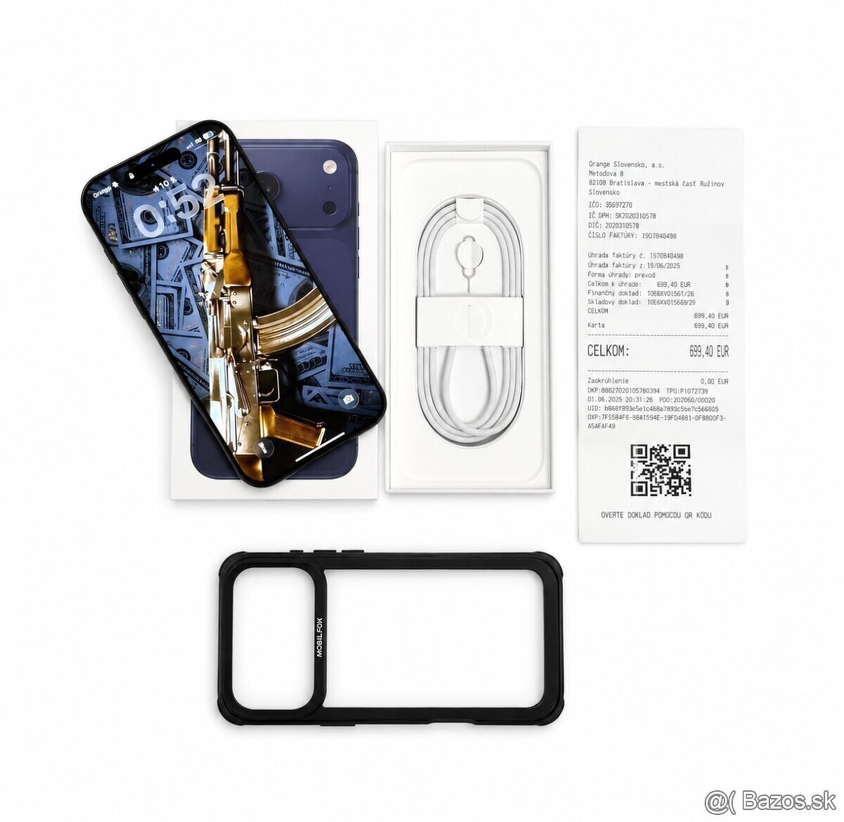 Apple iPhone 17 Pro Max 256GB Polnočný