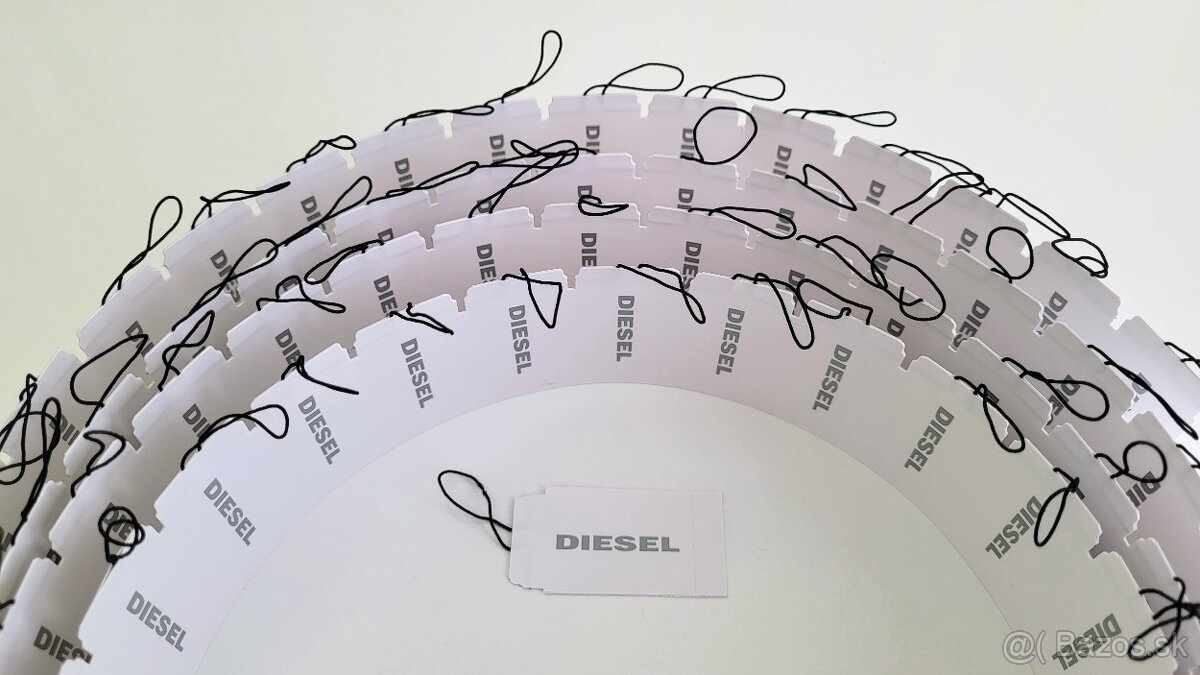 Visačky - DIESEL 45 x 22 mm