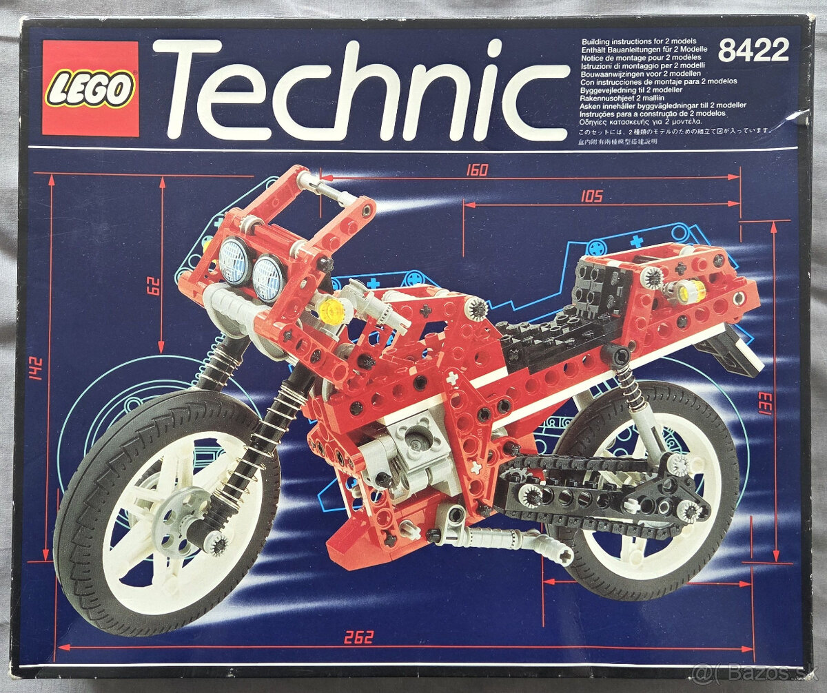 Lego Technic 8422, 90 roky, Na predaj
