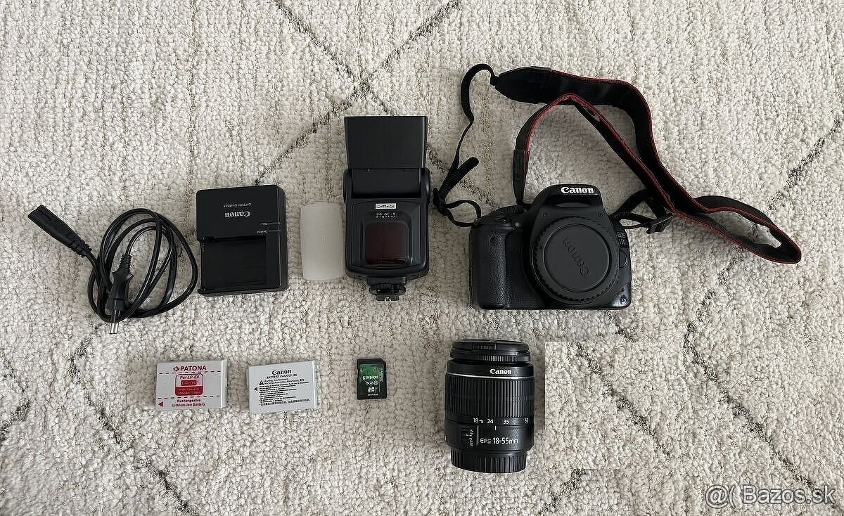 Canon EOS 550D + príslušenstvo
