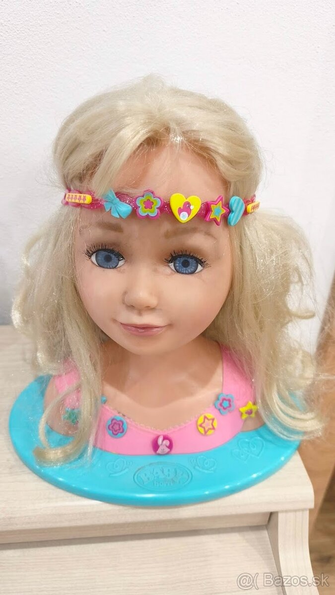 Česacia hlava - Baby Born