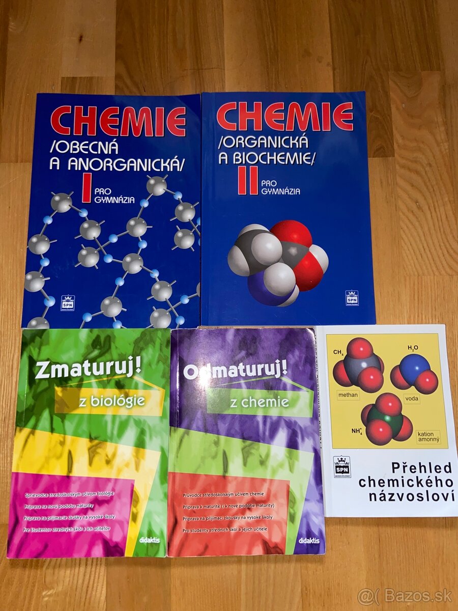 Učebnice biológia/chemia