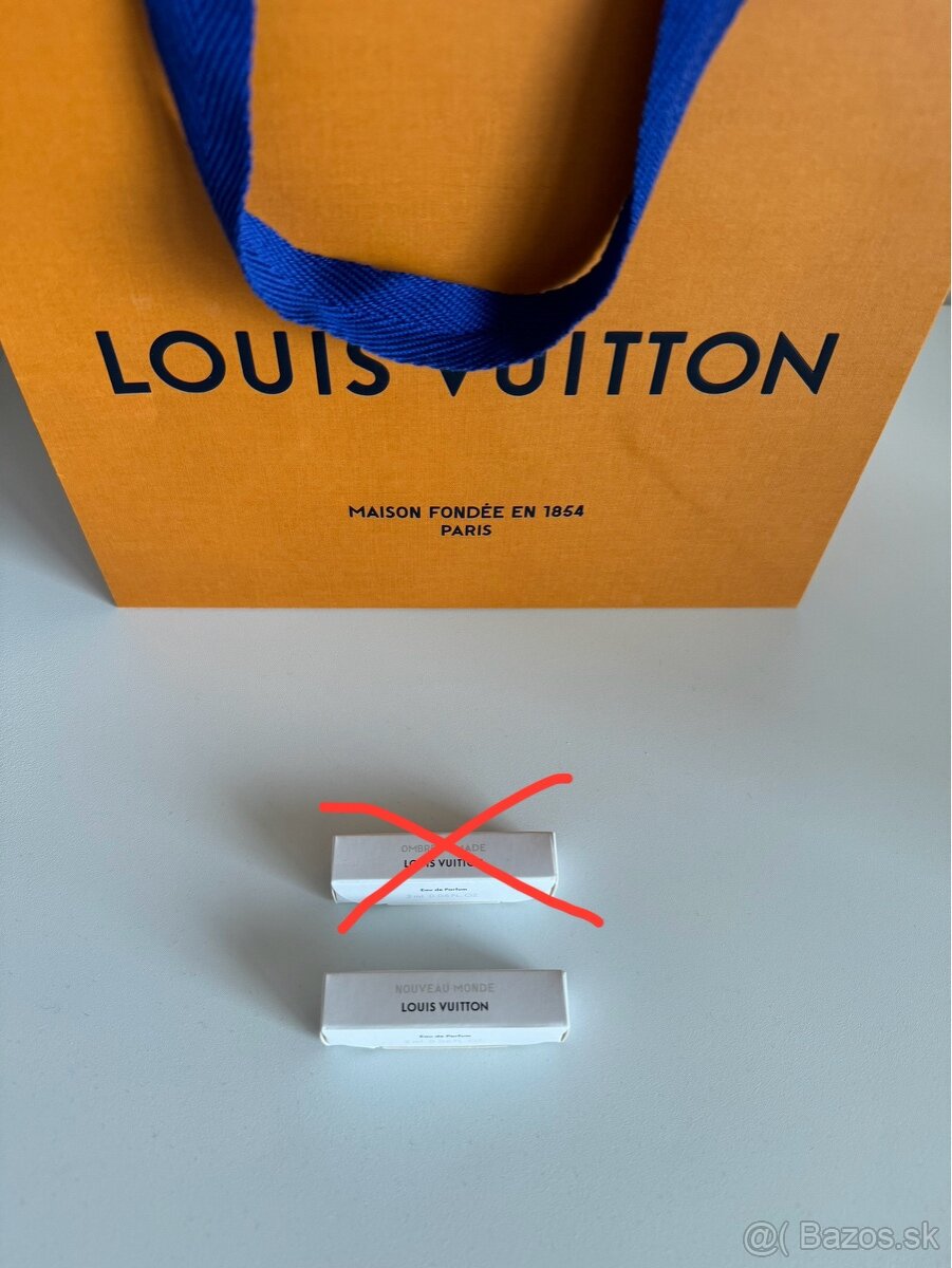 Vzorky vôní Louis Vuitton