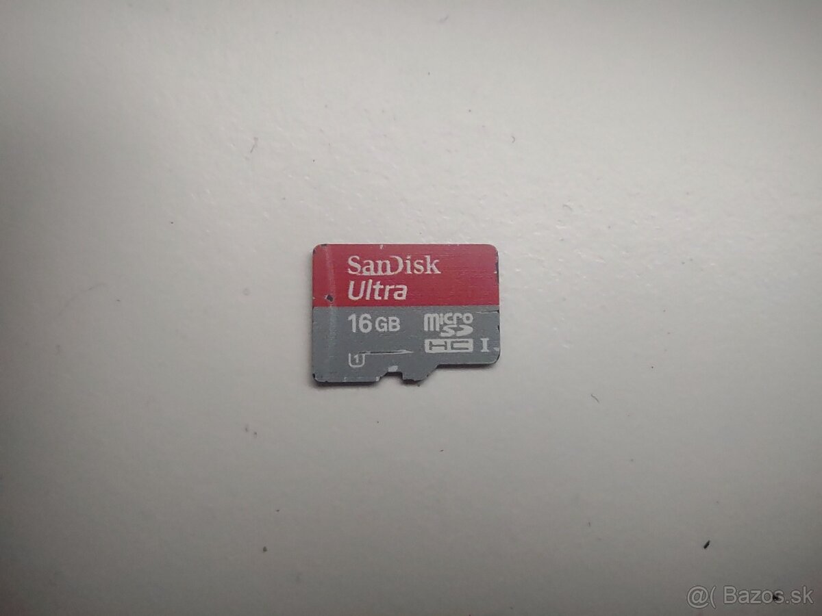 {31} Micro SD HC SandDisc Ultra 16GB