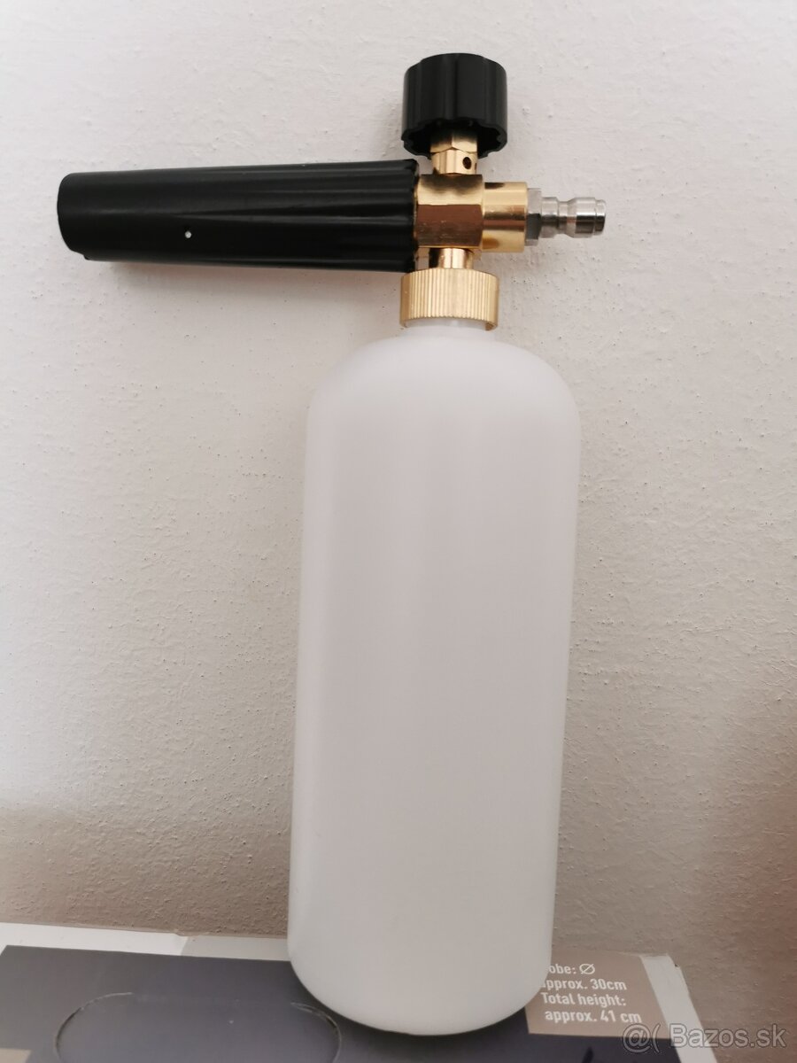 Napeňovacia fľaša s ventilom na wapku