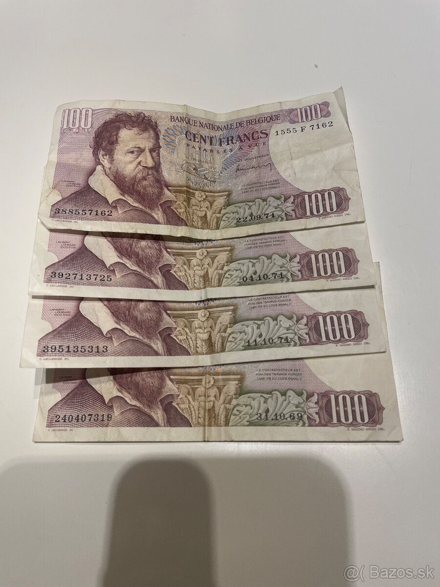 100 frankov
