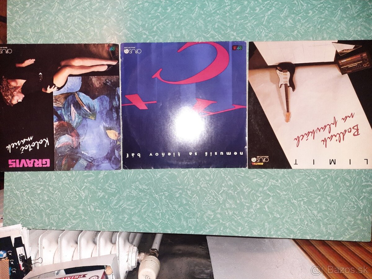 3x LP slovenský poprock
