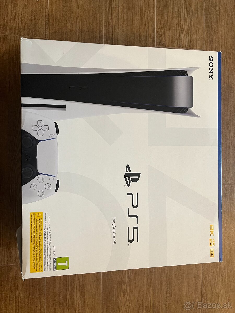 PS5 Disk verzia - 825GB - Bez ovládača