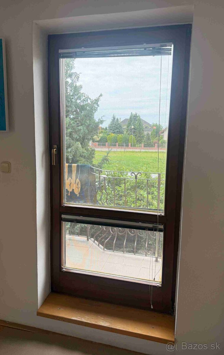 Darujem balkonove dvere 4 ks