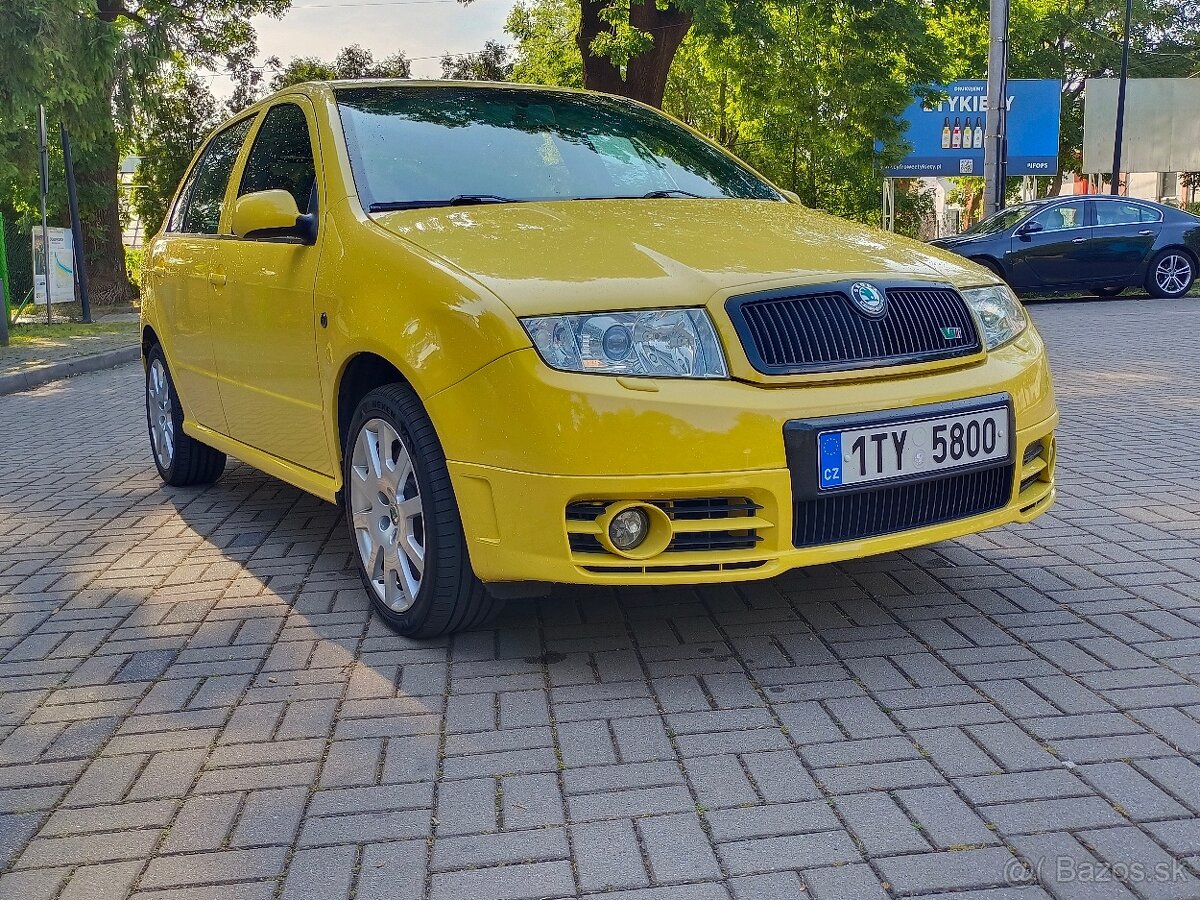 Škoda Fabia RS 1.9tdi 96kw ASZ