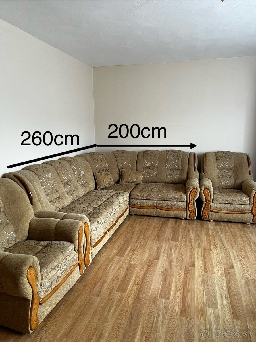 Gauč a kreslá