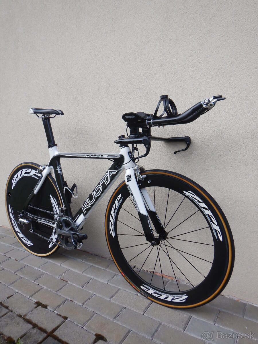 bicykel KUOTA, triatlon, časovka, komplet karbon, 8,2 kg