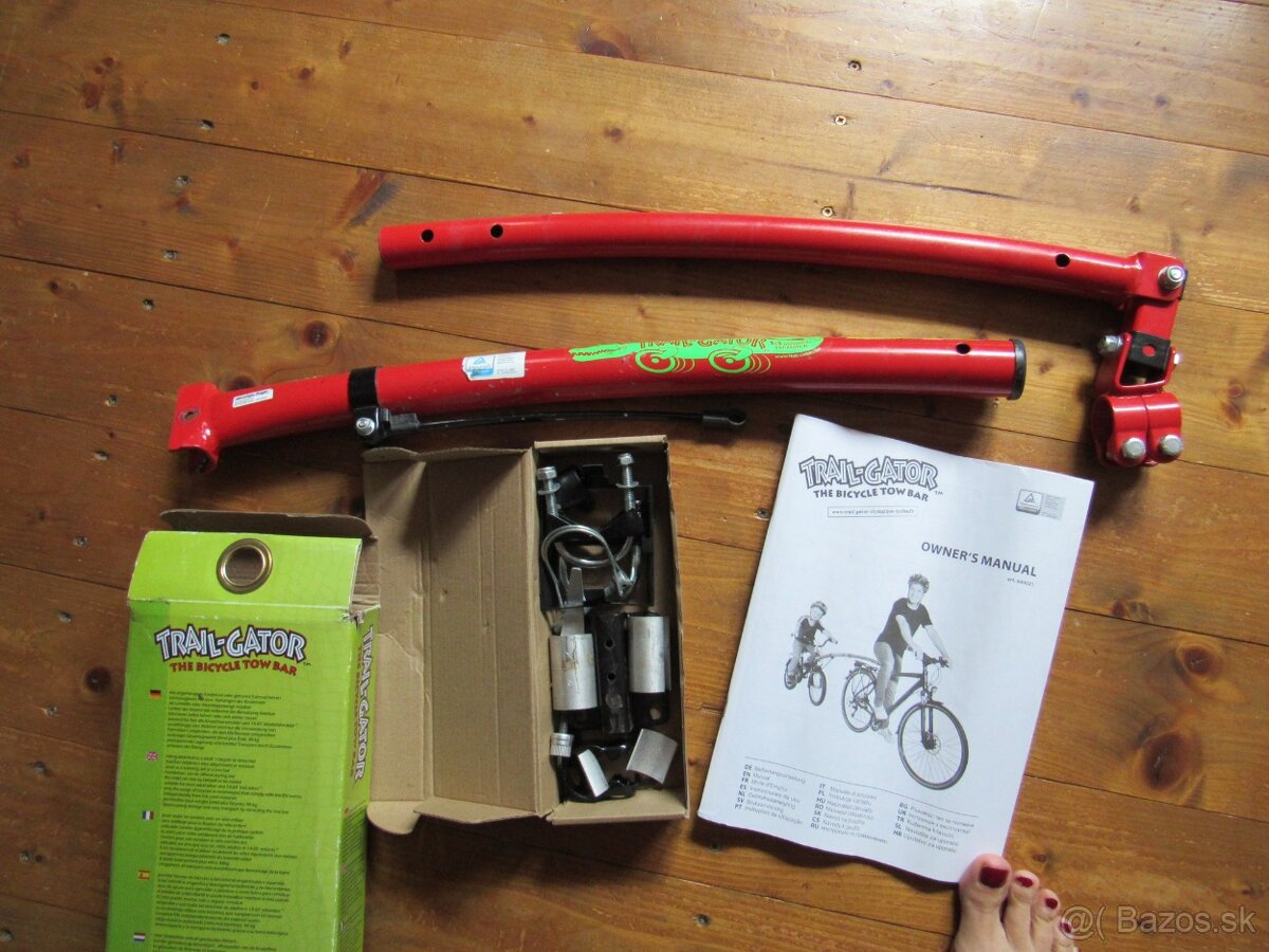 Trailgator – spojovací systém pre detský bicykel