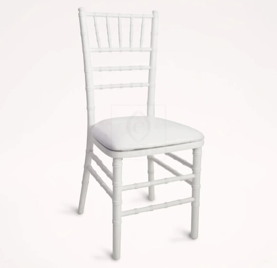 Chiavari stolička biela
