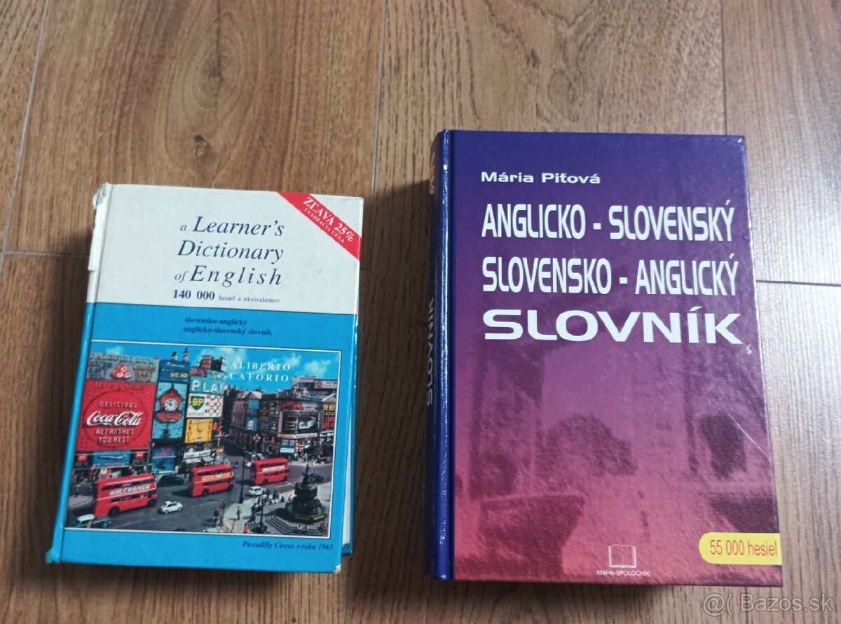 Predám slovníky