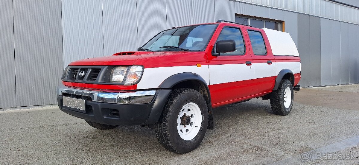 Nissan Navara 2.5 TDi Double Cab- NÁJAZD 187.000KM-7290.-EUR