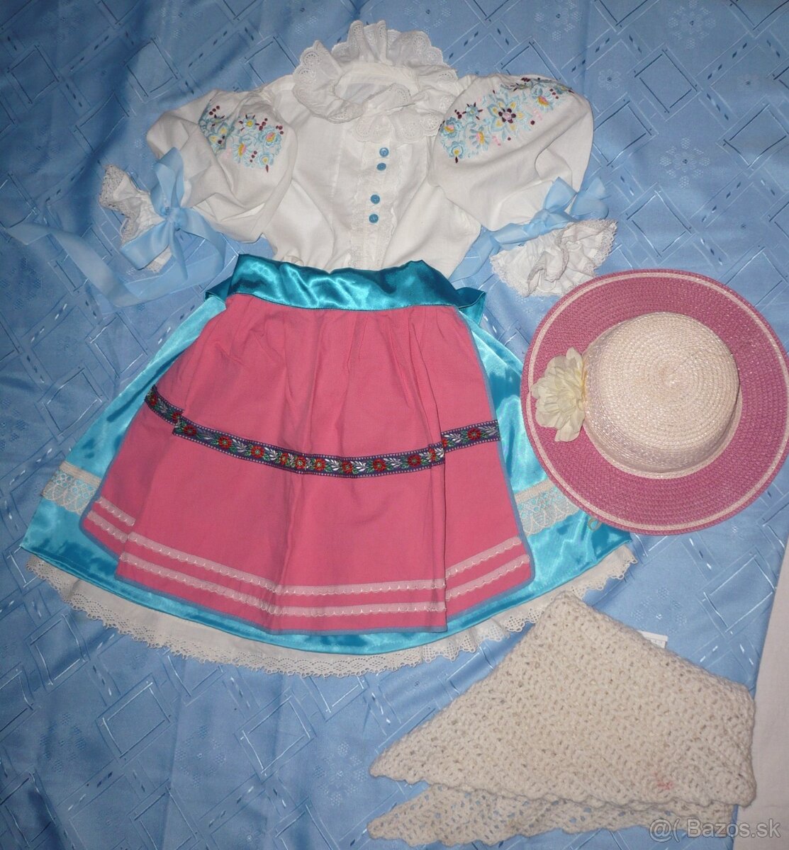 Kroj dievča 6-10 rokov krojove šaty