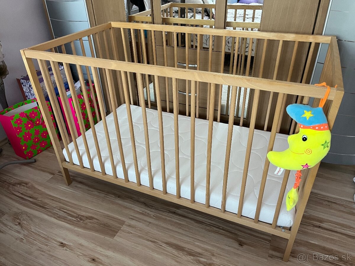 Postielka IKEA Sniglar + matrac Skonast