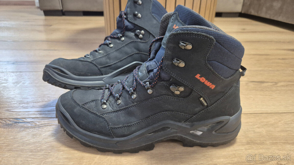 Lowa Renegade GTX Mid a celokožené Planai
