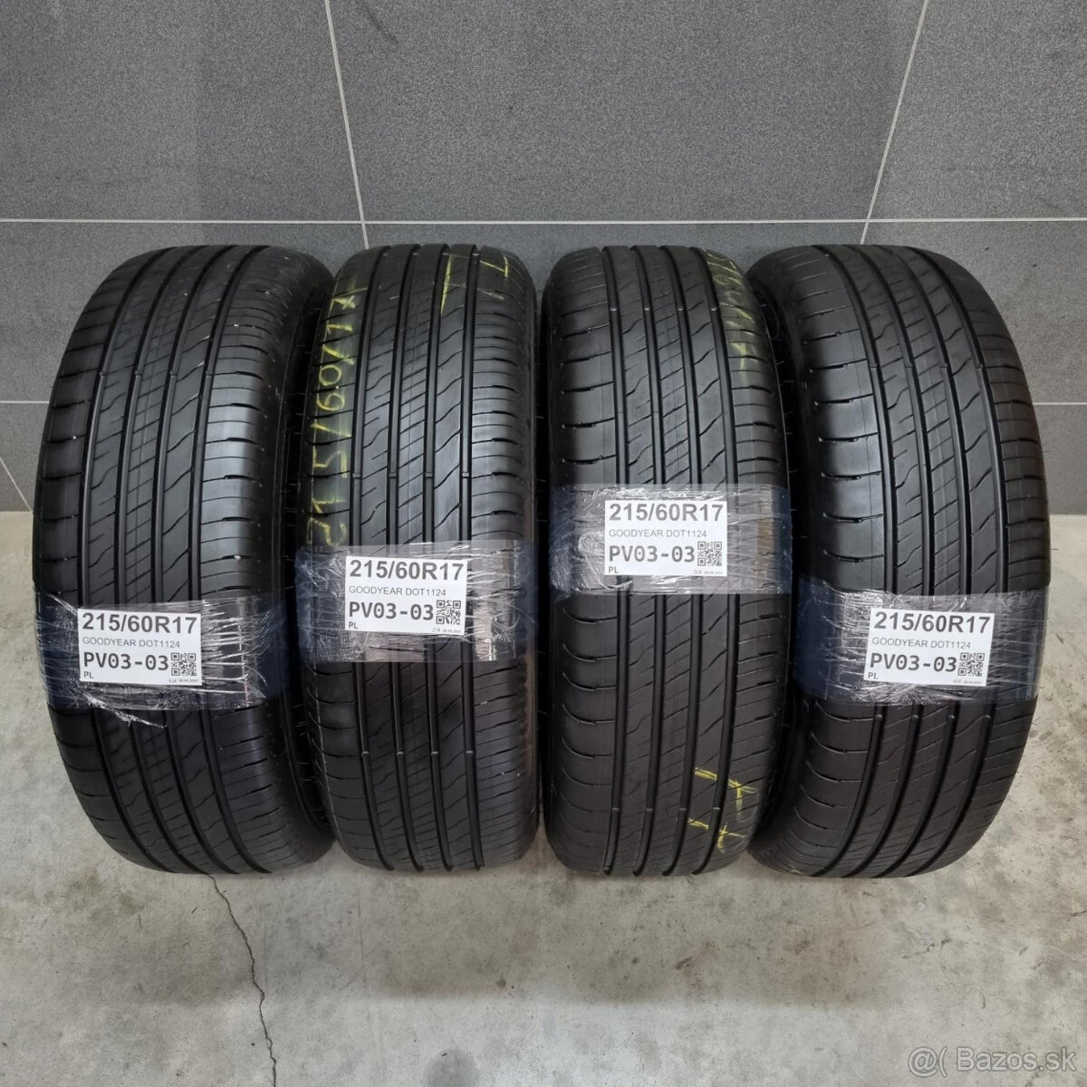 Letné pneumatiky 215/60 R17 GOODYEAR DOT1124