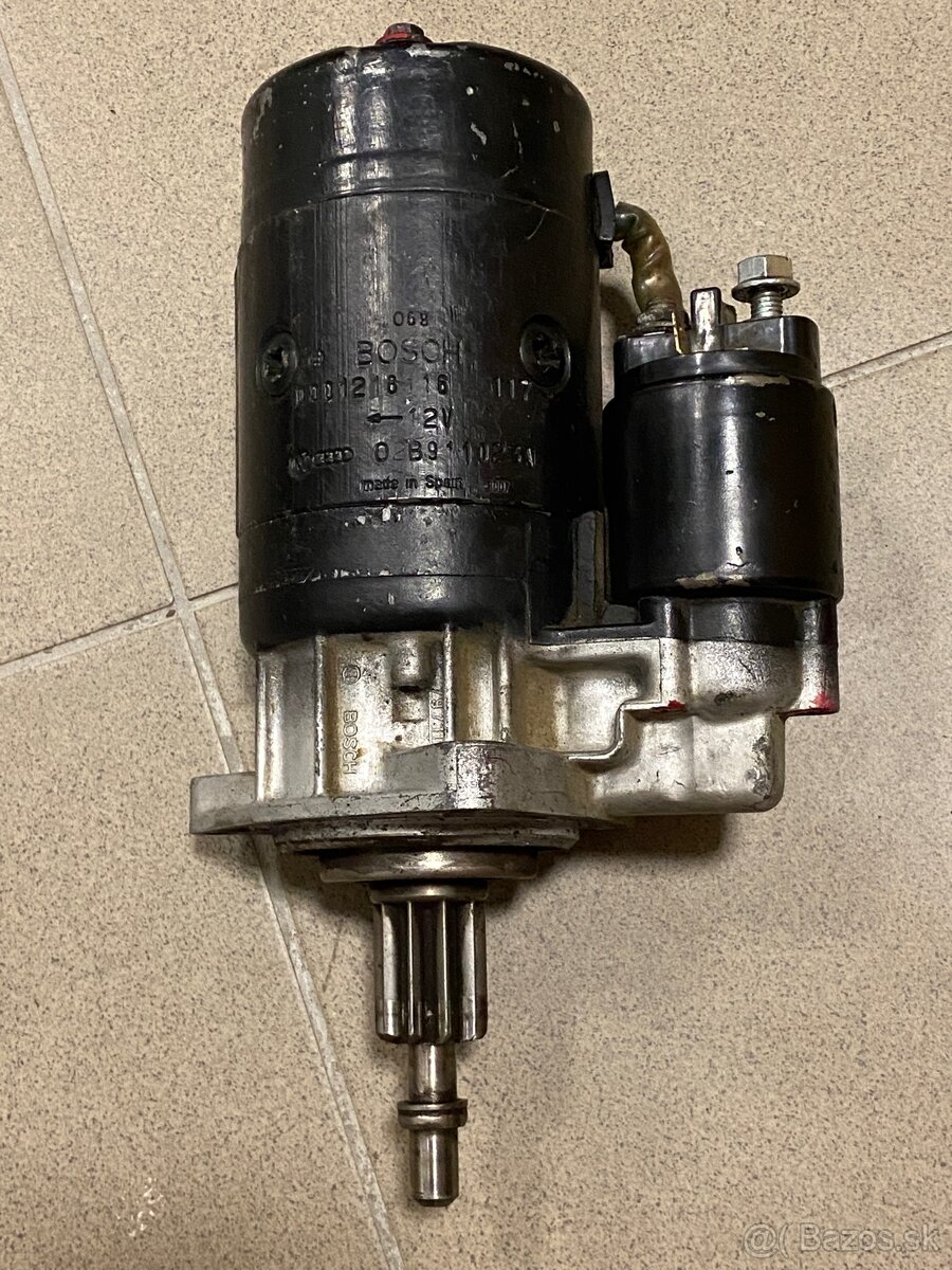 Štartér BOSCH 0001218116 VW TRANSPORTER T4 Bus/Van