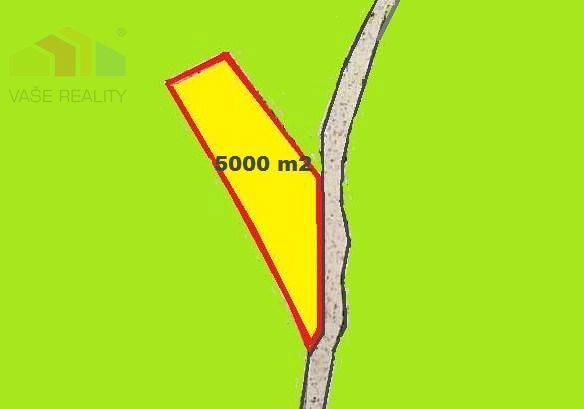 Rekreačný pozemok 5000 m2 Stará Turá