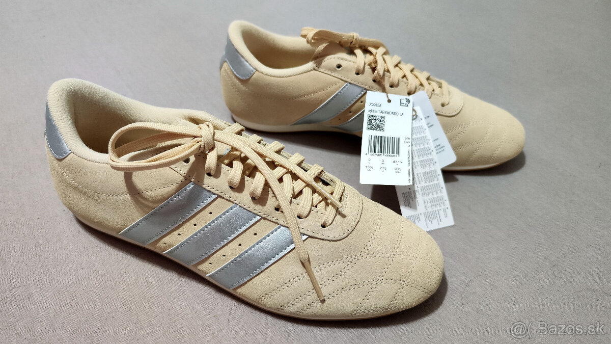 Adidas Taekwondo Lace béžové, veľkosť 43 1/3 (UK 9)