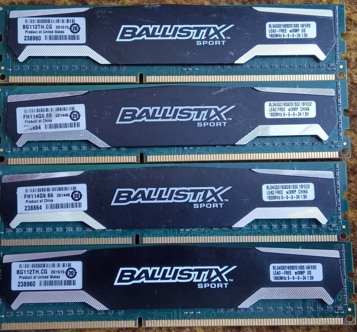 DDR3 16GB (4x4) do PC