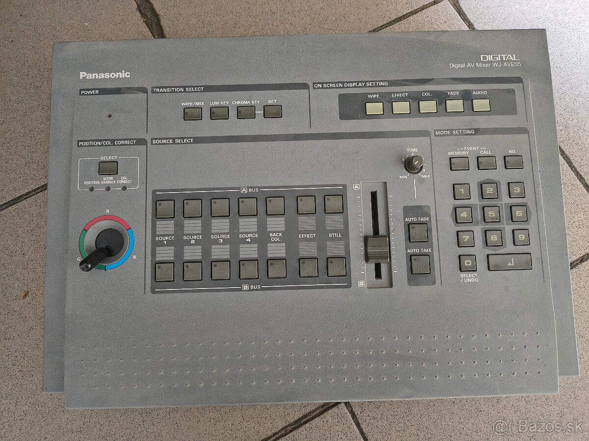 panasonic digital av mixer wj-ave55