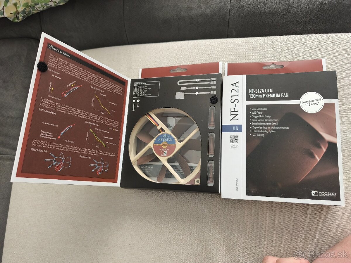 PC ventilátor Noctua NF-S12A ULN
