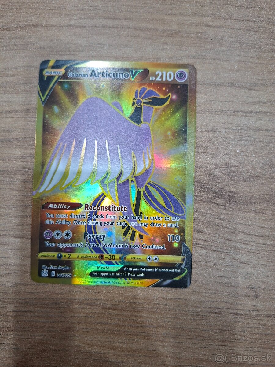 Galarian Articuno V-Pokemon