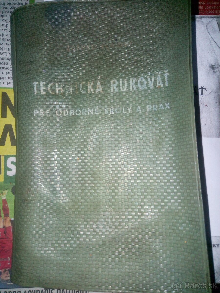 Technická príručka -tabulky r.1958