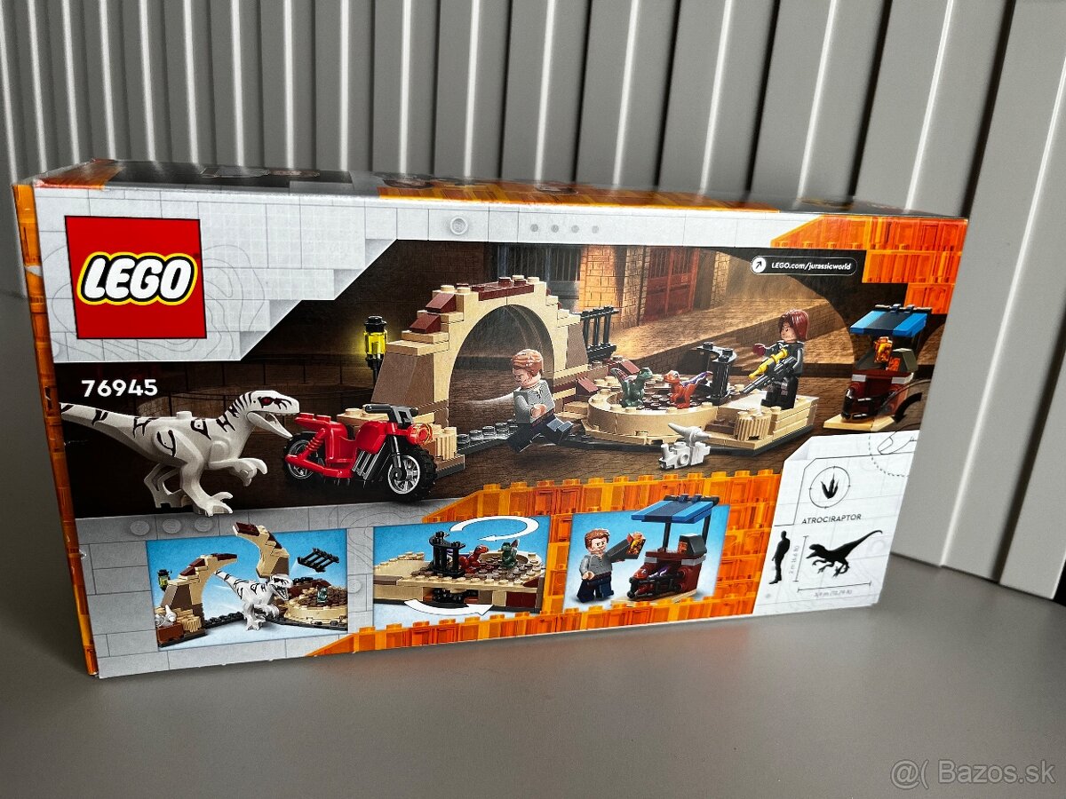 Predam LEGO® Jurassic World 76945 Atrociraptor: naháňačka na