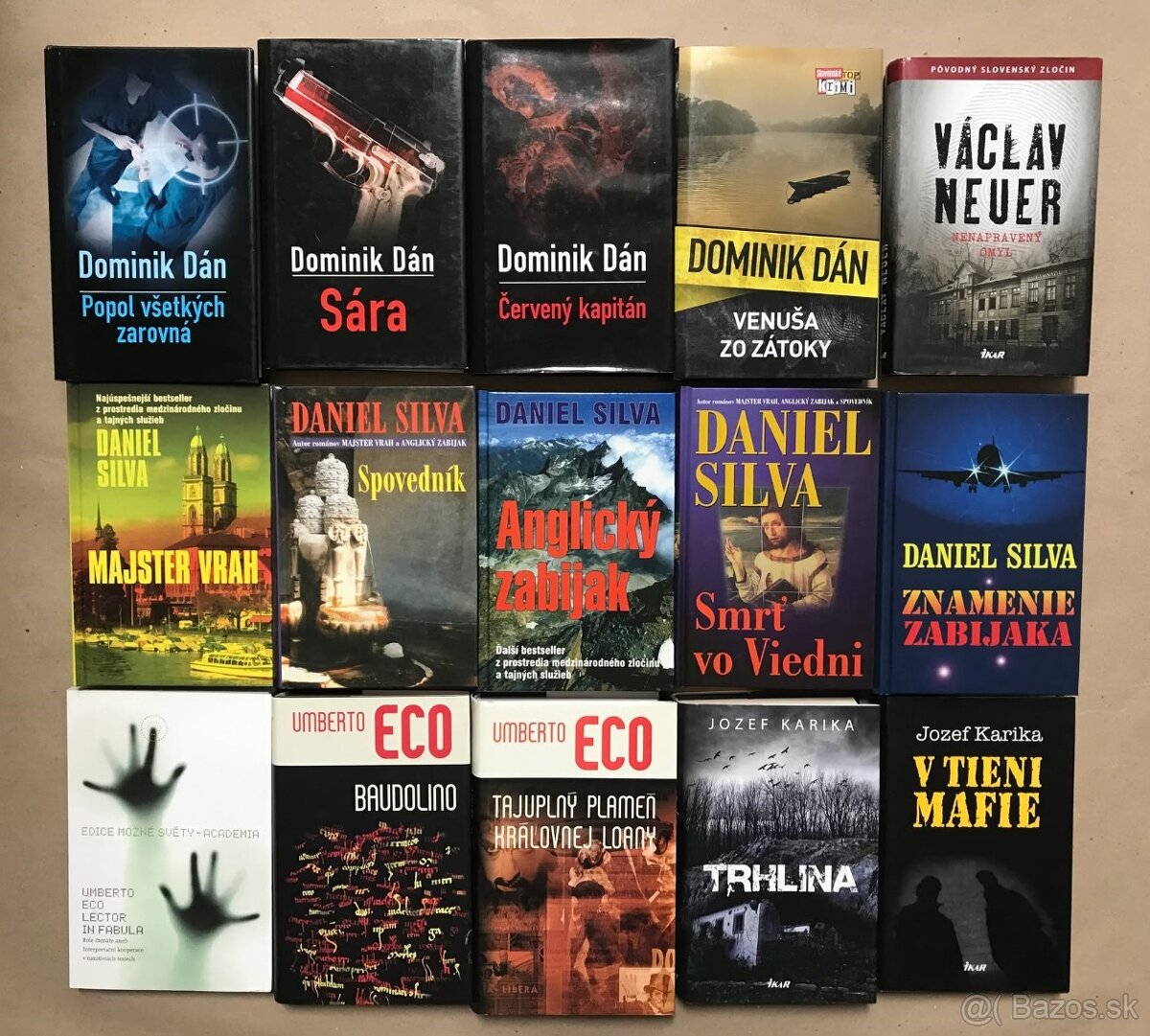 Silva, Dán, Connelly, Karika, Umberto Eco, Feynman, Messner
