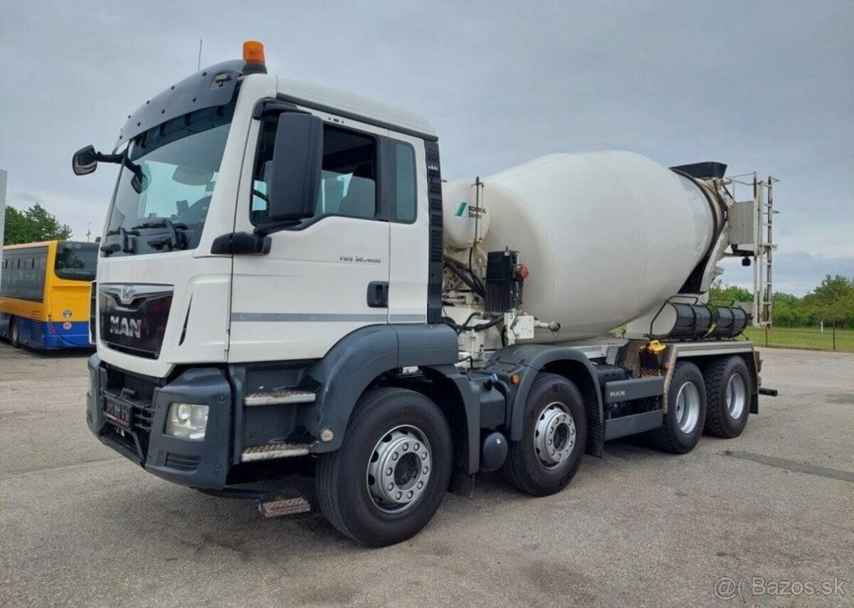 MAN TGS 32.400 BB Stetter 9m3 8x4 nafta 294 kw