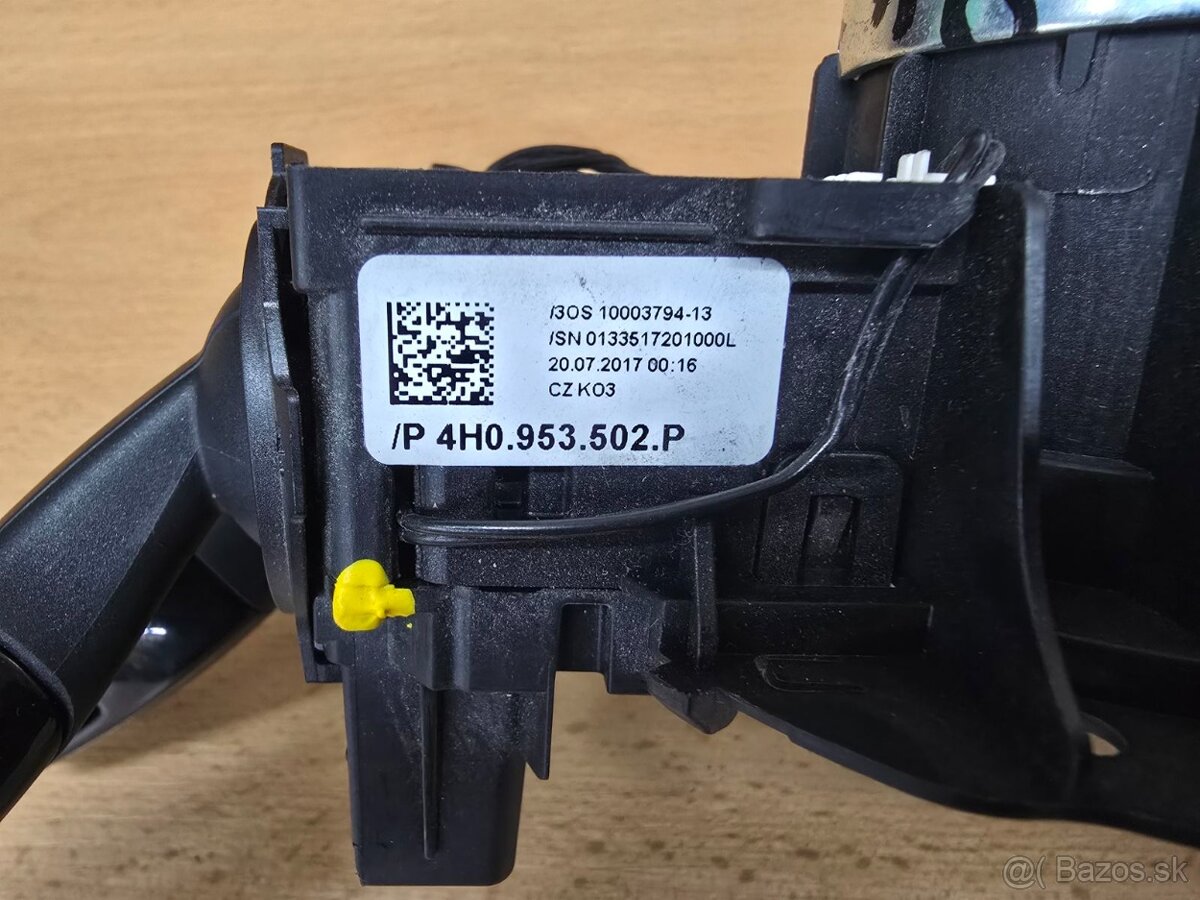 Páčky pod volantom Audi A6 A8 A5 A4 4H0953502P