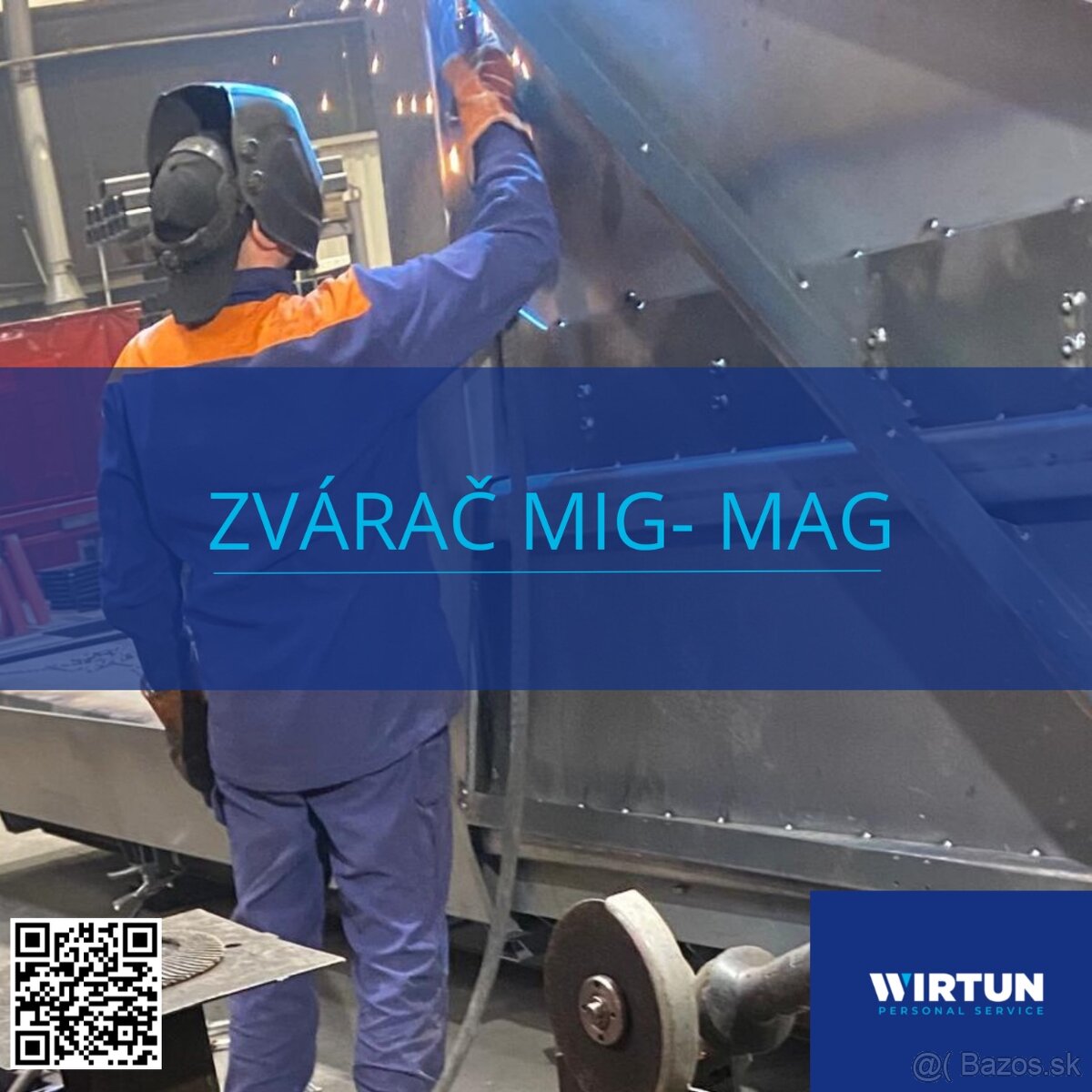Hľadáme spoľahlivého zvárača CO2 – práca na hale