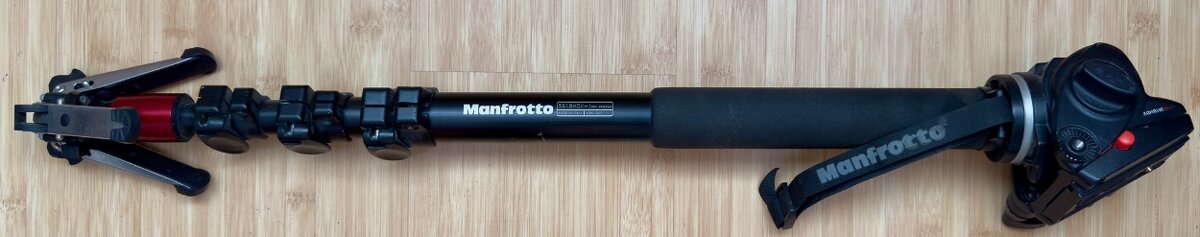 MANFROTTO 561BHDV monopod s fluidnou hlavou